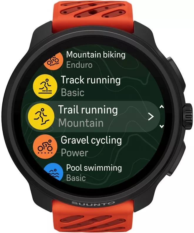Sportovní Hodinky Suunto Race 2 Coral Orange [Sapphire Glass] SS051241000
