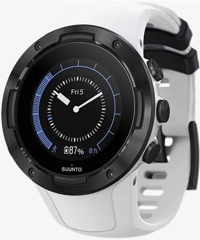 Pánské chytré hodinky Suunto 5 White Black Wrist HR GPS SS050446000 SS050446000