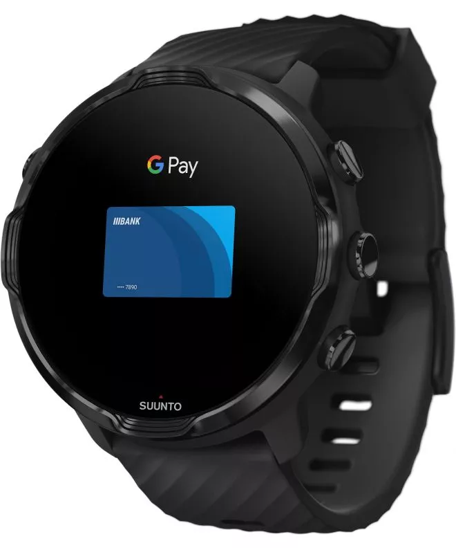 Pánské chytré hodinky Suunto 7 All Black Wrist HR GPS SS050378000 SS050378000