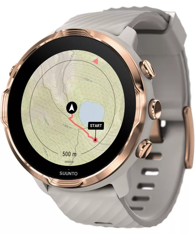 Chytré Hodinky Suunto 7 Sandstone Rosegold Wrist HR GPS SS050381000 SS050381000
