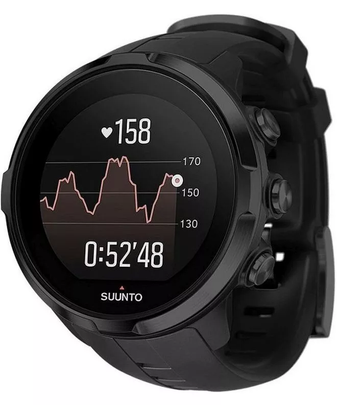 Pánské chytré hodinky Suunto Spartan Sport All Black Wrist HR GPS SS022662000 SS022662000