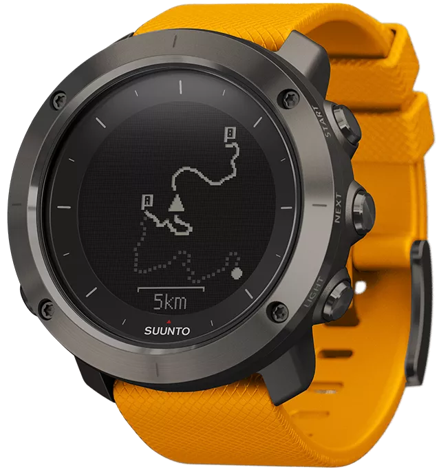 Chytré Hodinky Suunto Suunto Traverse Amber GPS SS021844000 SS021844000