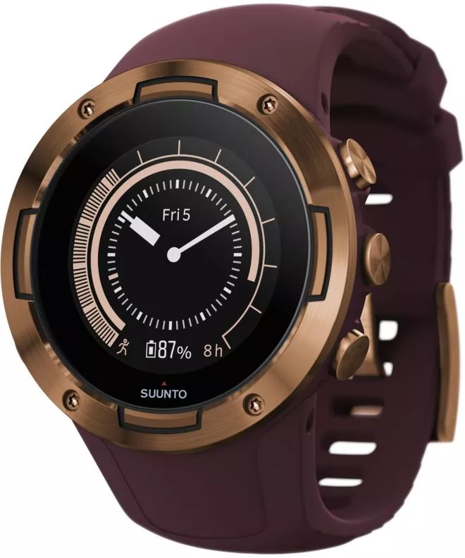 Pánské chytré hodinky Suunto 5 Burgundy Copper Wrist HR GPS SS050301000 SS050301000