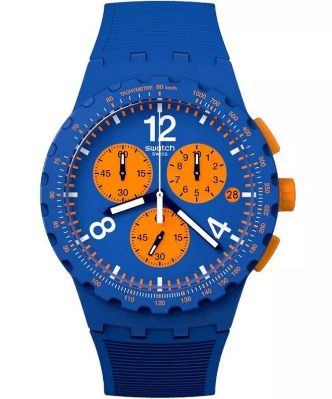 Hodinky Swatch Primarily Blue Chrono SUSN419