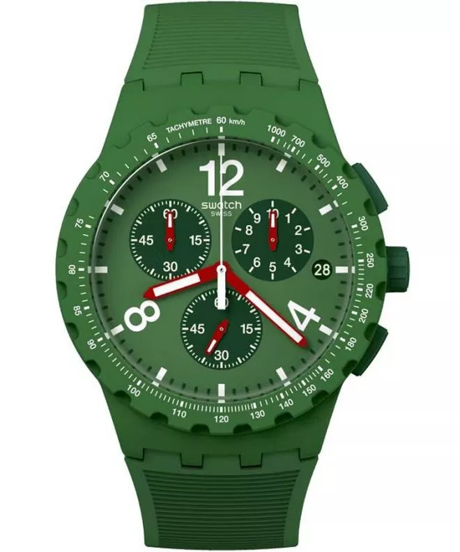 Hodinky Swatch Primarily Green Chrono SUSG407