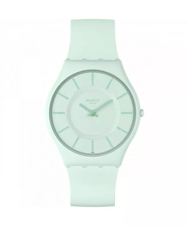 Hodinky Swatch Skin Turquoise Lightly SS08G107