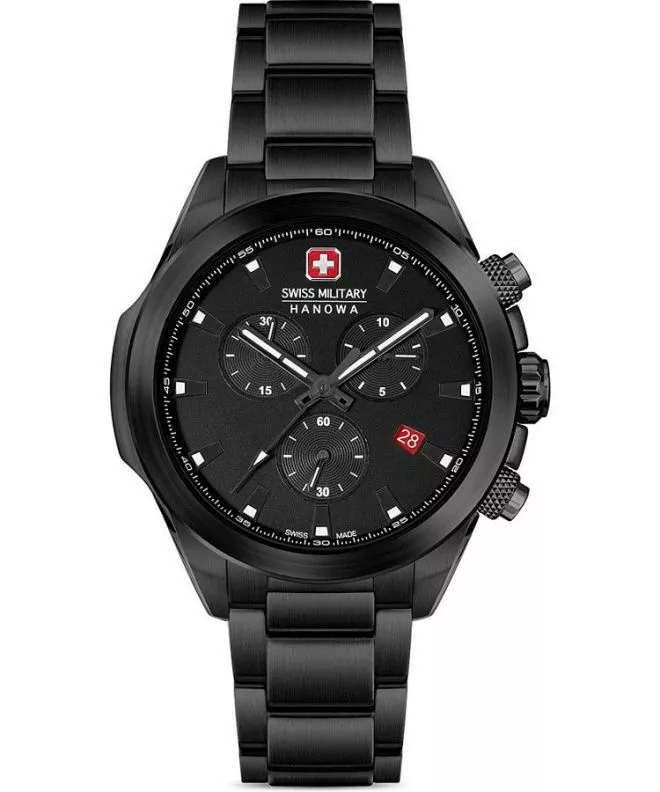 Hodinky pánské Swiss Military Hanowa Chiroptera Night Vision Chronograph SMWGI0001930