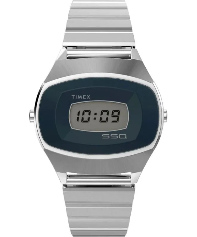 Hodinky pánské Timex Q 1975 SSQ Digital Reissue TW2Y06100