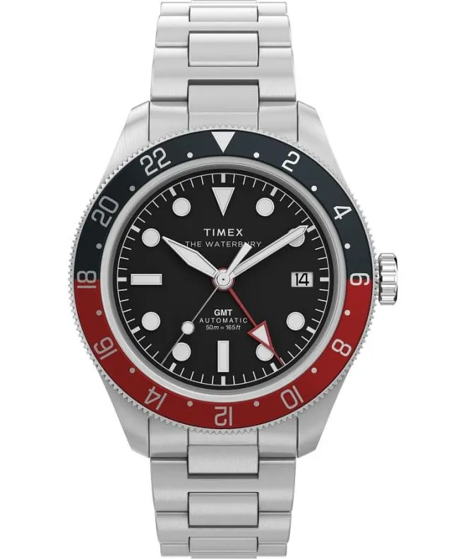Hodinky pánské Timex Waterbury Heritage GMT Automatic TW2Y60600
