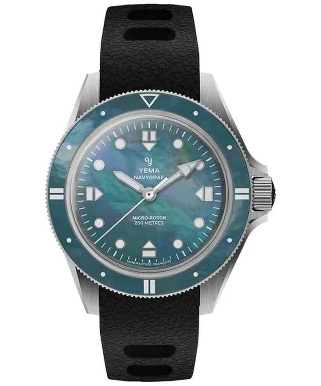 Hodinky pánské Yema Navygraf Pearl Automatic Limited Edition 22.25.20.55.SNL.U6