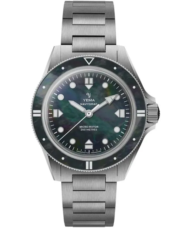 Hodinky pánské Yema Navygraf Pearl Automatic 22.25.20.66.SN.M