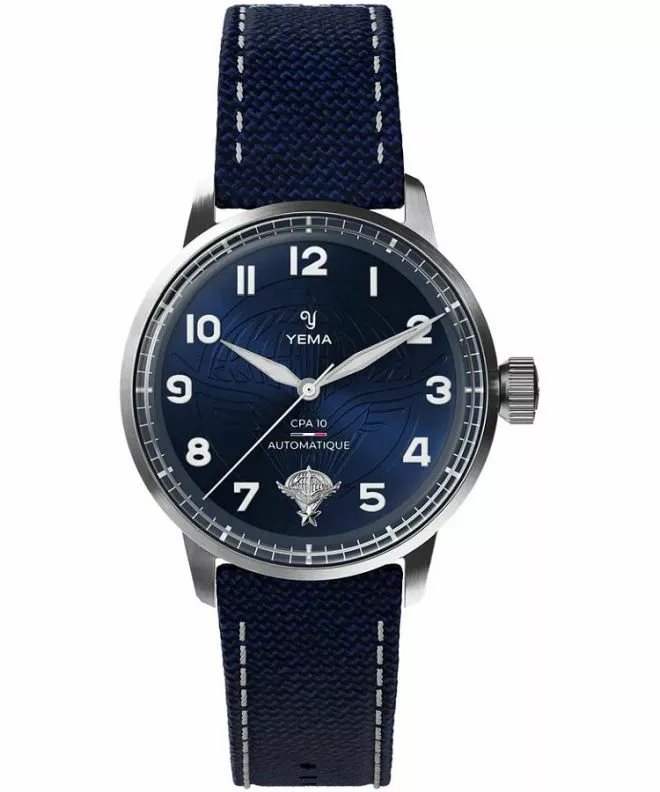 Hodinky pánské Yema Flygraf Automatic Titanium 64.25.10.05.TN.D5