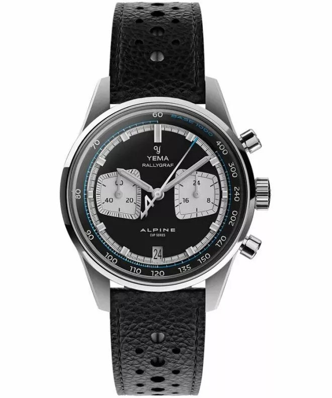 Hodinky pánské Yema Rallygraf Alpine Cup Series Chronograph YMHF1589ALP-AA31