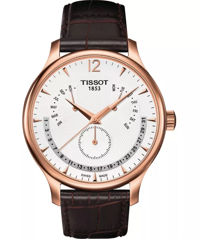 Pánské hodinky Tissot Tradition Perpetual Calendar T063.637.36.037.00 (T0636373603700)
