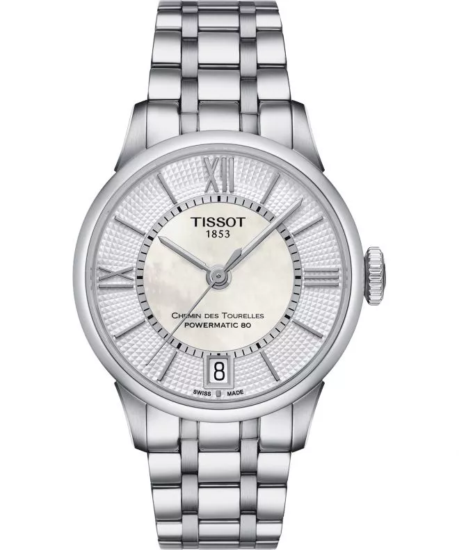 Dámské hodinky Tissot Chemin Des Tourelles Powermatic 80 Lady T099.207.11.118.00 (T0992071111800)