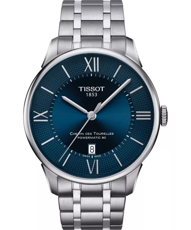 Pánské hodinky Tissot Chemin Des Tourelles Powermatic 80 T099.407.11.048.00 (T0994071104800)