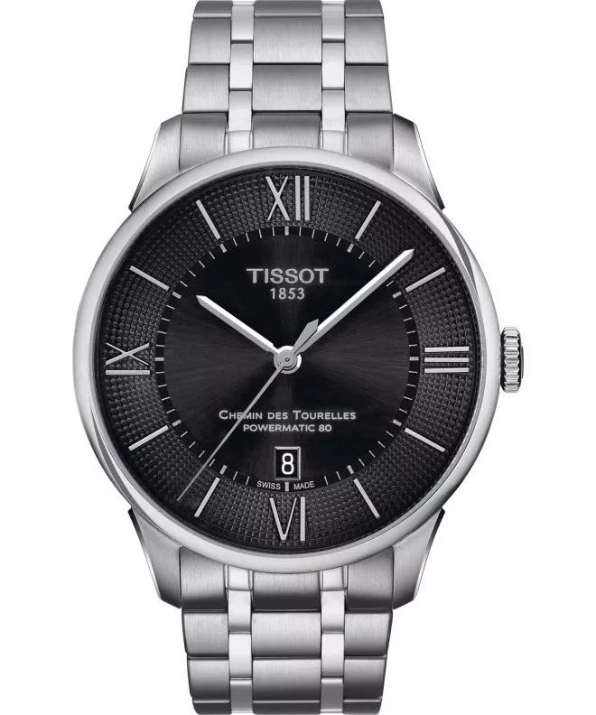 Pánské hodinky Tissot Chemin Des Tourelles Powermatic 80 T099.407.11.058.00 (T0994071105800)