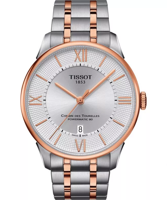 Pánské hodinky Tissot Chemin Des Tourelles Powermatic 80 T099.407.22.038.02 (T0994072203802)