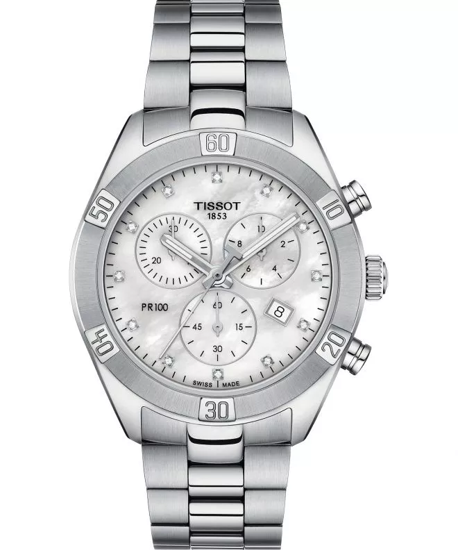 Dámské hodinky Tissot PR 100 Sport Chic Chronograph T101.917.11.116.00 (T1019171111600)