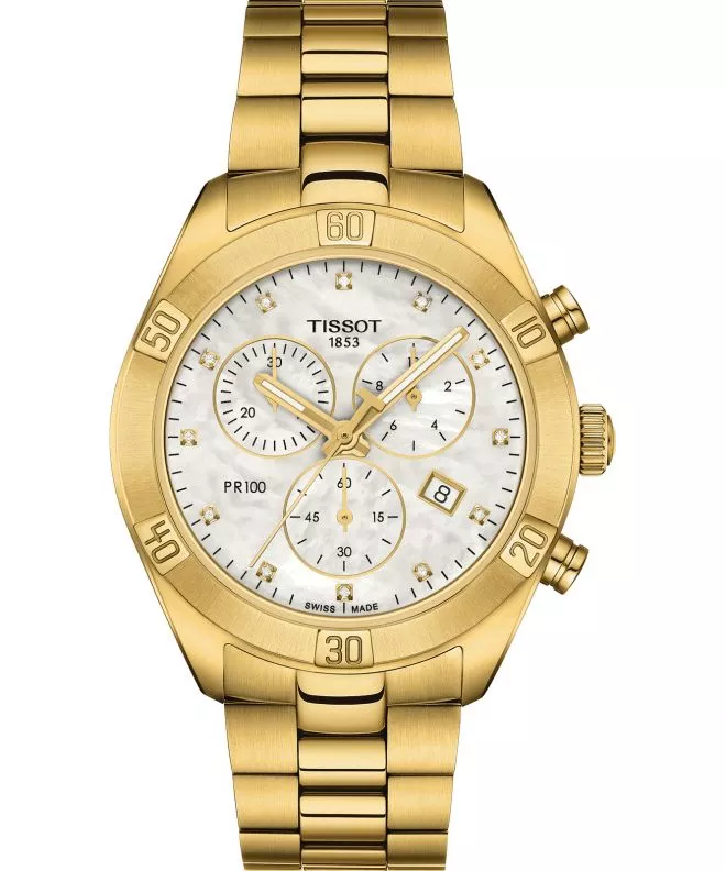 Dámské hodinky Tissot PR 100 Sport Chic Chronograph T101.917.33.116.01 (T1019173311601)