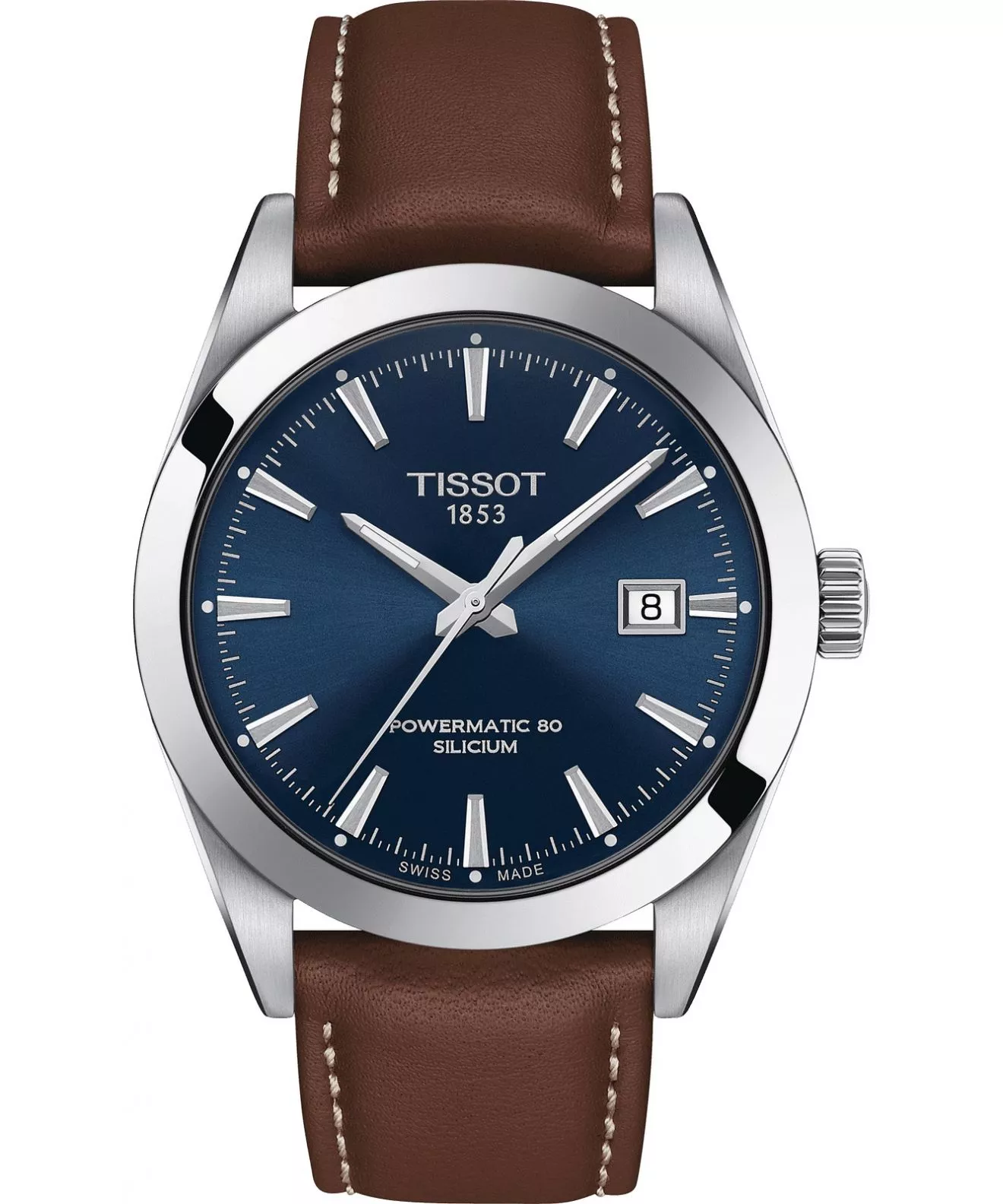 Pánské hodinky Tissot Gentleman Powermatic 80 Silicium T127.407.16.041.00 (T1274071604100)