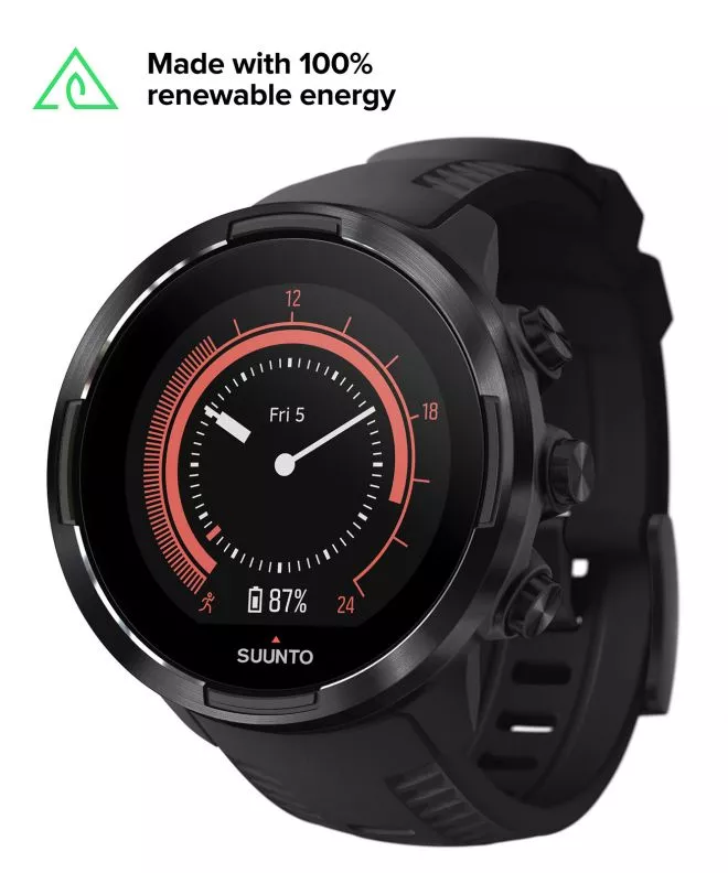Pánské chytré hodinky Suunto 9 Baro All Black Wrist HR GPS SS050019000 SS050019000