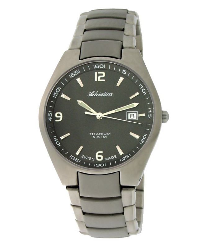 Pánské hodinky Adriatica Classic Titanium A1069.4154Q A1069.4154Q