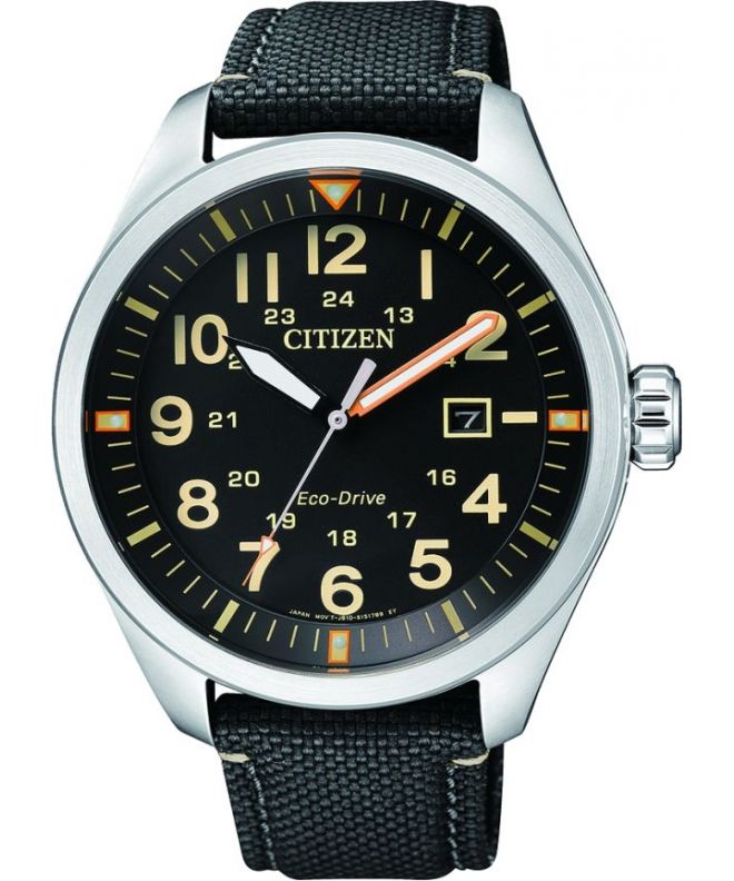 Hodinky pánské Citizen Military Eco-Drive AW5000-24E