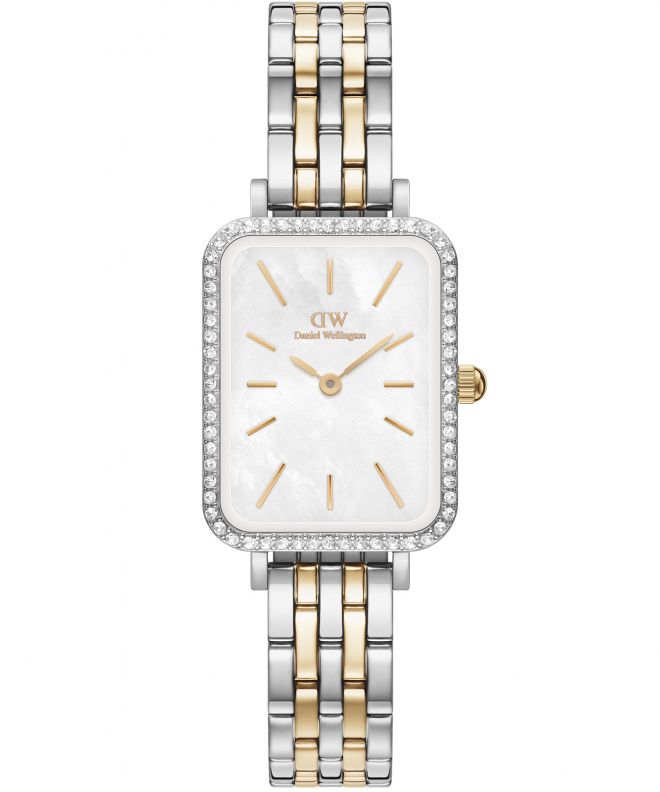 Hodinky Daniel Wellington Quadro Lumine Bezel 5-Link Two-Tone 40 DW00100671