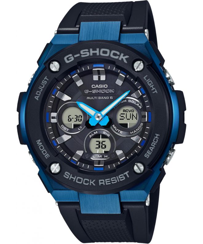 Hodinky pánské G-SHOCK Casio G-Steel Solar Waveceptor GST-W300G-1A2ER