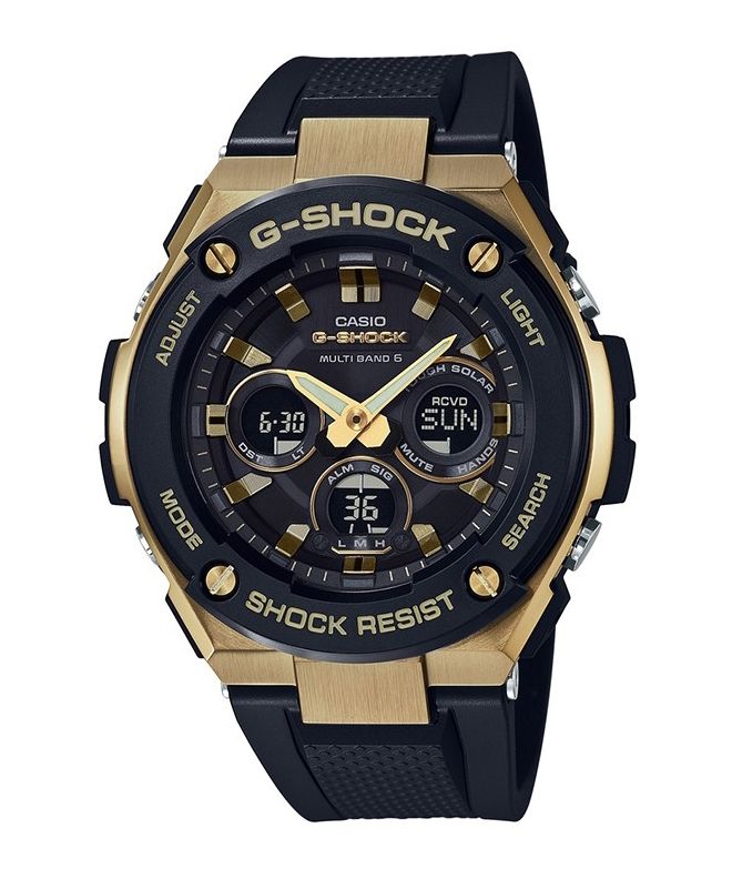 Hodinky pánské G-SHOCK Casio G-Steel Solar Waveceptor GST-W300G-1A9ER