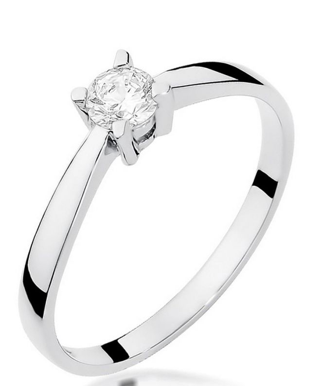 Prsten Bonore - Bílé Zlato 585 - Diamant 0,2 Ct