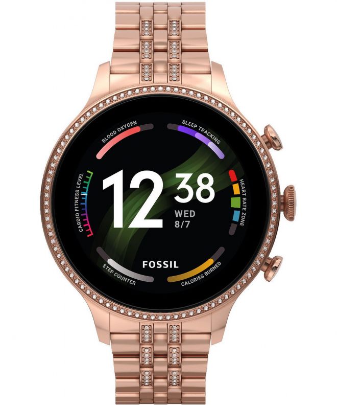 Dámské chytré hodinky Fossil Smartwatches Gen 6 FTW6077