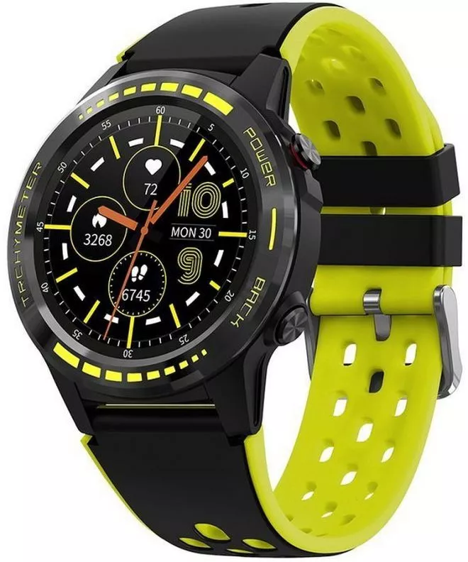 Chytre hodinky Pacific Black Yellow PC00171