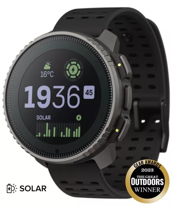 Sportovní hodinky Suunto Vertical Titanium Solar Black SS050858000