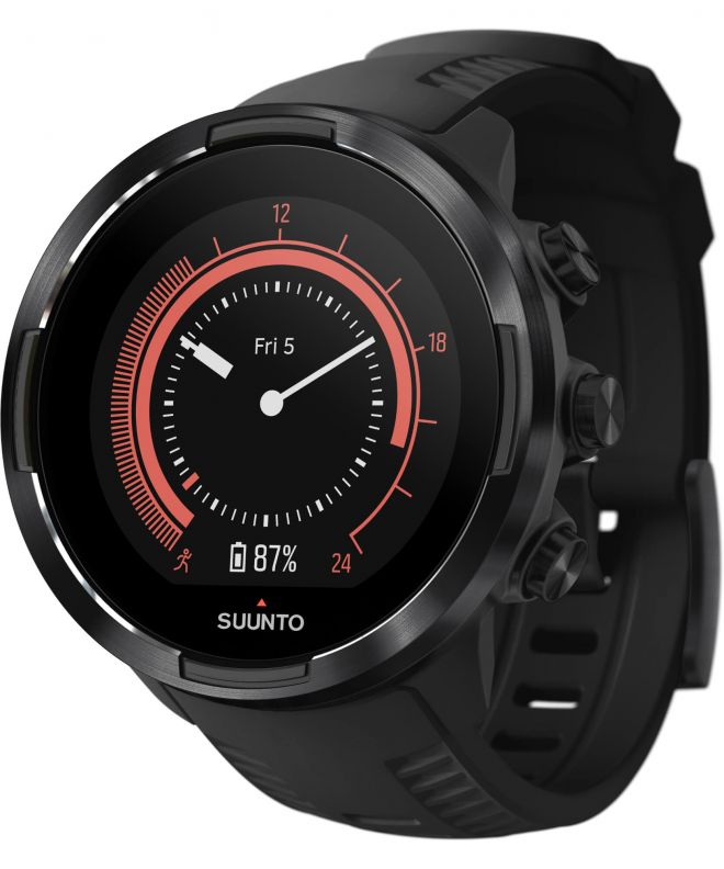 Pánské chytré hodinky Suunto 9 Baro All Black Wrist HR GPS SS050019000 SS050019000