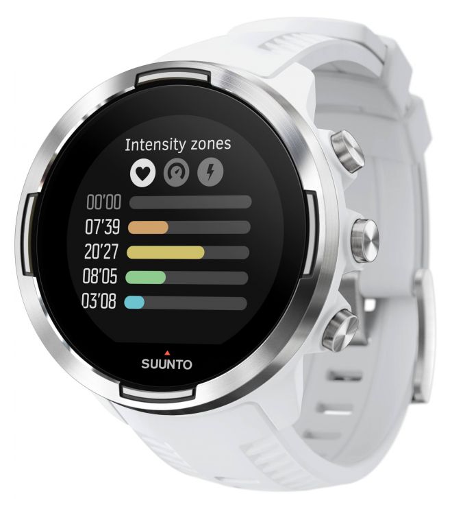 Pánské chytré hodinky Suunto 9 Baro White Wrist HR GPS SS050021000