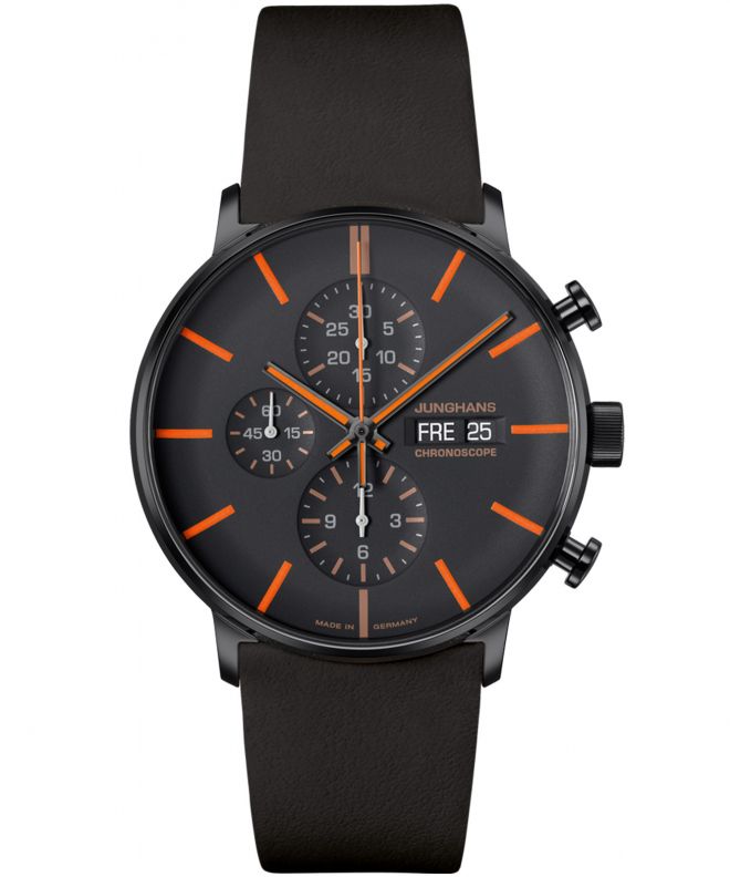 Hodinky Junghans Form A Chronoscope Automatic 027/4370.02