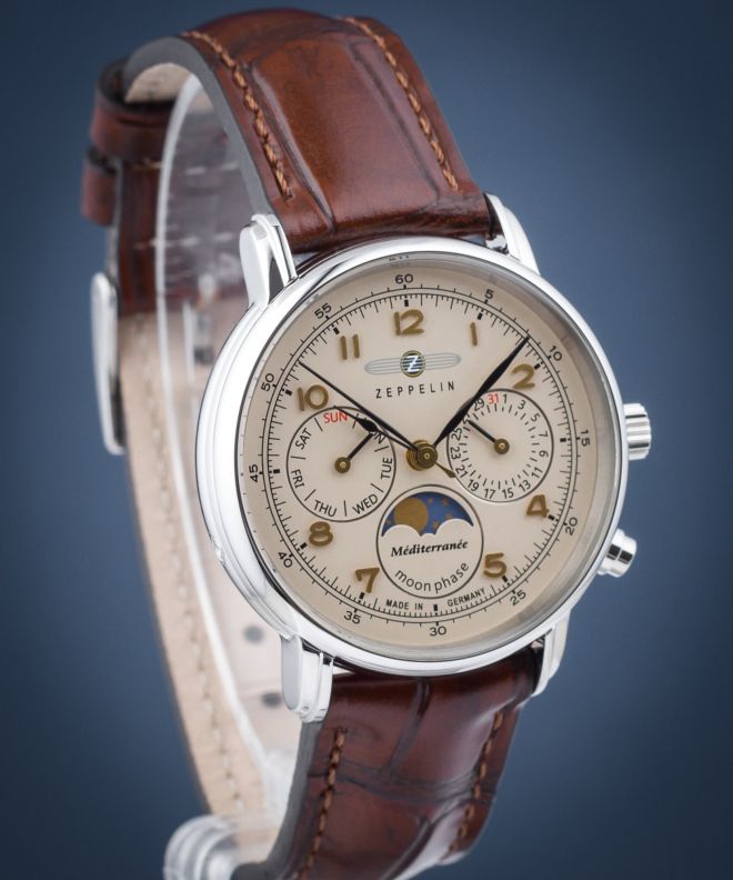 Hodinky Zeppelin Mediterranee Moonphase Lady 9637-5