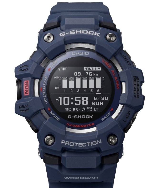 Pánské hodinky Casio G-Shock G-Squad Bluetooth Sync Step Tracker GBD-100-2ER GBD-100-2ER