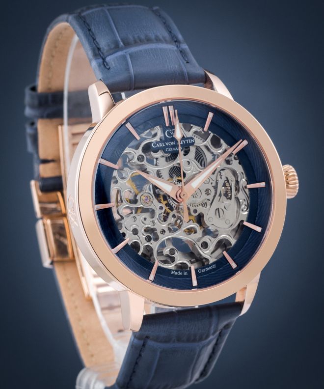 Hodinky Carl von Zeyten Triberg Skeleton Automatic Limited Edition CVZ0013RBLS