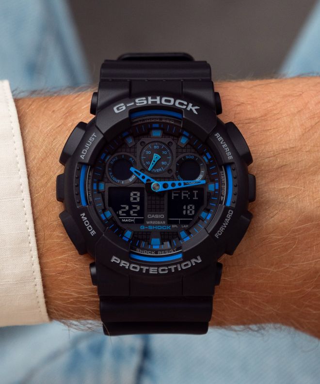 Pánské hodinky G-SHOCK Casio GA-100-1A2ER GA-100-1A2ER