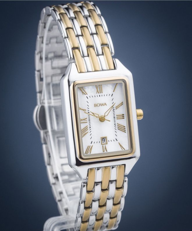 Hodinky dámské BOWA Barcelona Pearl Gold Steel 23 BC2345-154-148S