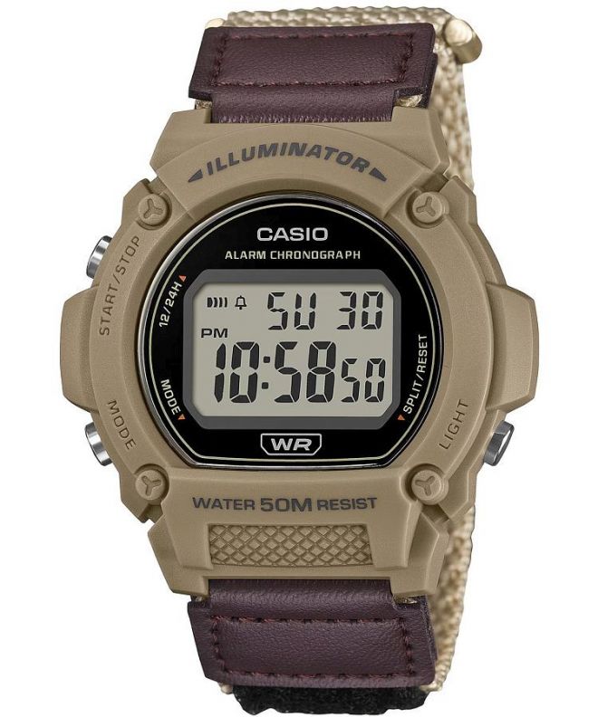 Hodinky unisex Casio Digital W-219HB-5AVEF