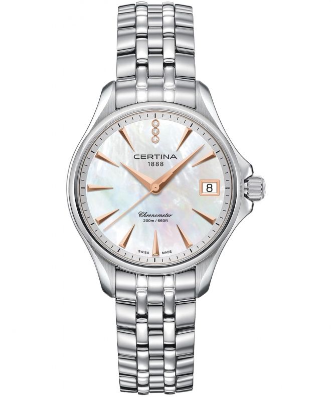 Dámské hodinky Certina Aqua DS Action Lady Diamonds C032.051.11.116.00 (C0320511111600)