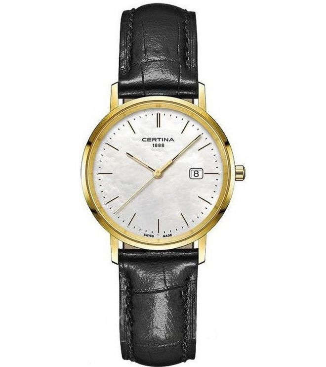 Dámské hodinky Certina Heritage Priska Gold Lady 18 K C901.210.16.111.00 (C9012101611100)