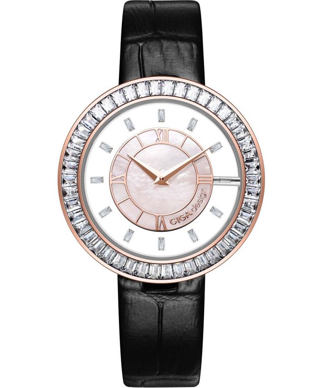 Hodinky Ciga Design D Series SPARKLE D022-REWH-1BK