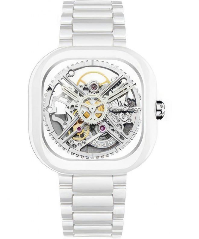 Hodinky Ciga Design X Series Ceramic Skeleton C012-WG01-W7W (C012-WG01-7W)