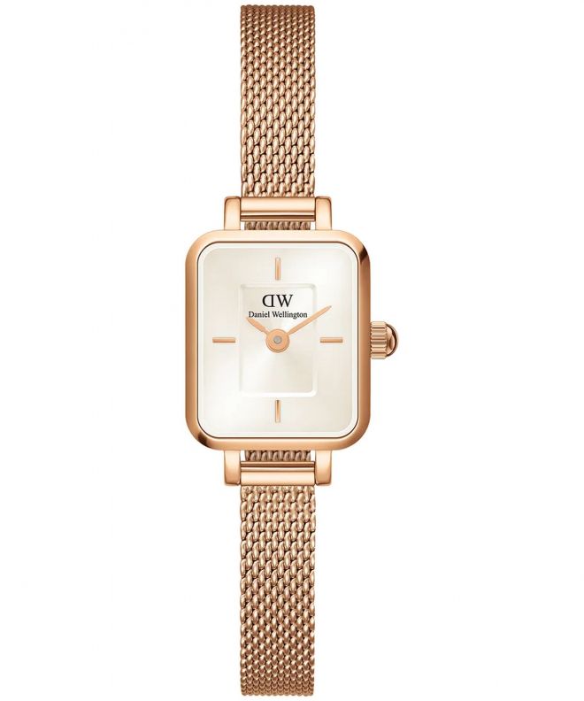 Hodinky dámské Daniel Wellington Quadro Mini Melrose Champagne 15 DW00100651