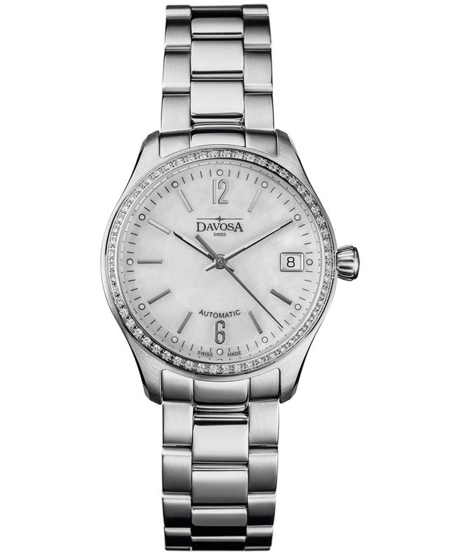 Dámské hodinky Davosa Newton Lady Diamond Automatic 166.191.10